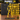 DUMMY 13 100% build kit with a yellow assembled figure, black frame kit card, and yellow armor kit card; approximately 5 inches tall when assembled. Colors vary.