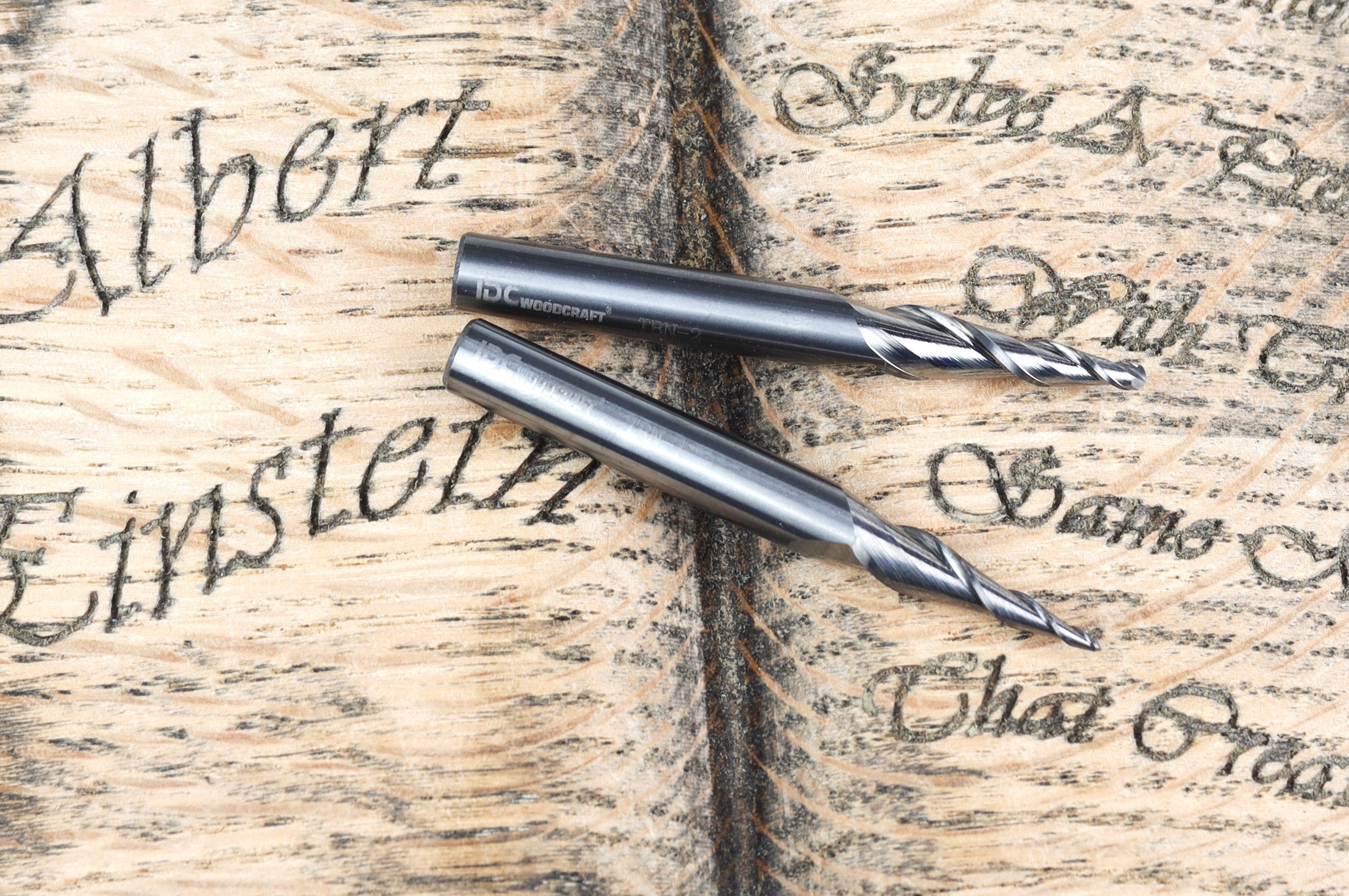 Tapered Ball Nose Bit Set for CNC 3D Carving – Fine & Ultra-Fine Detail