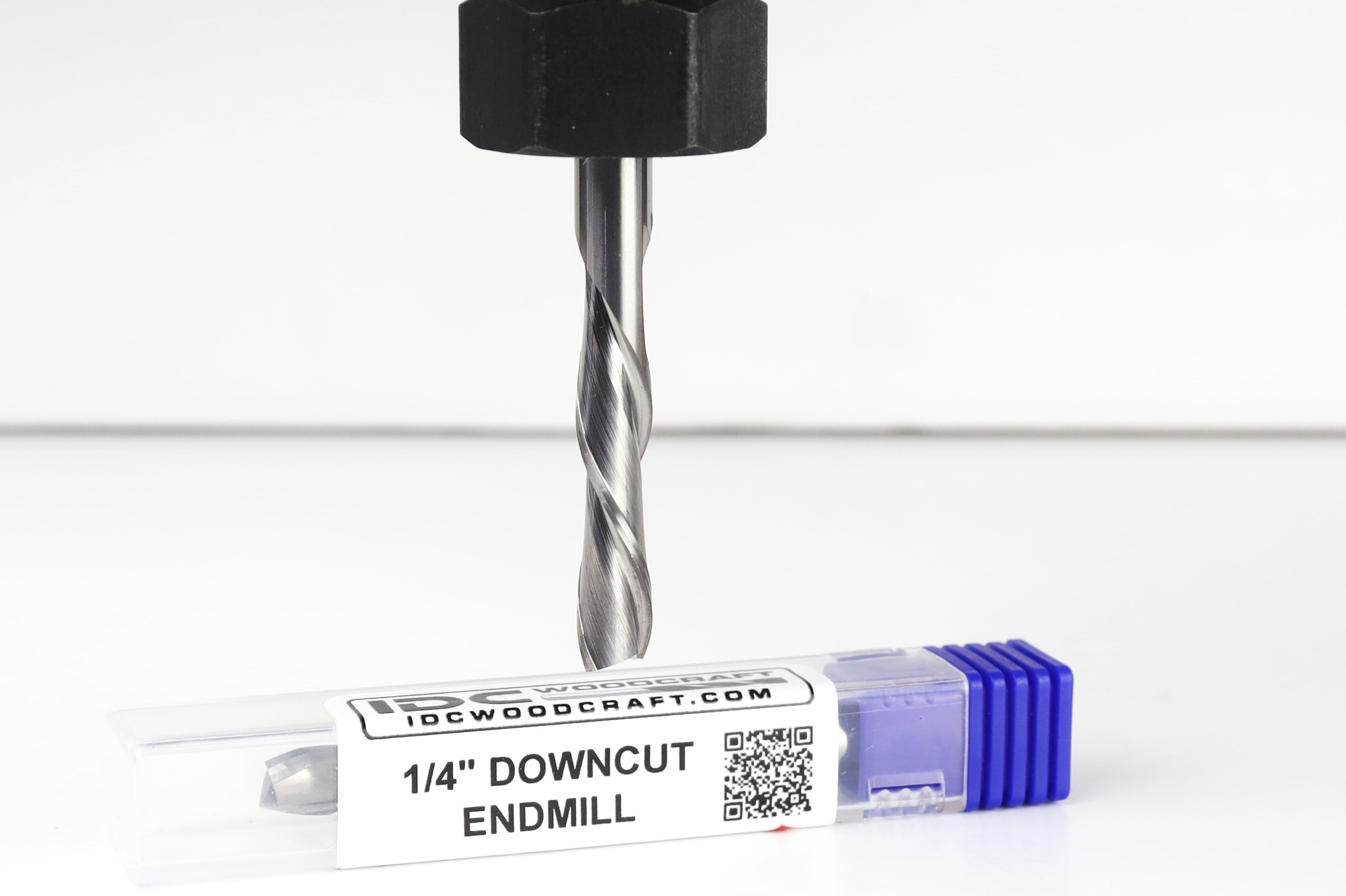 1/4 Down-Cutting Bit Endmill For CNC Routers, 1/4 Shank