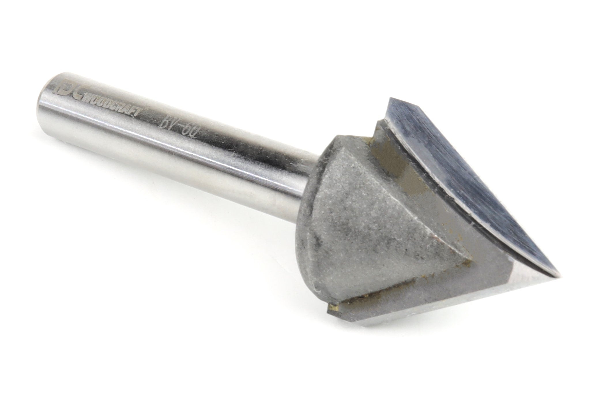 60 Degree V Grooving Bit for CNC Routers, 1/4 Shank