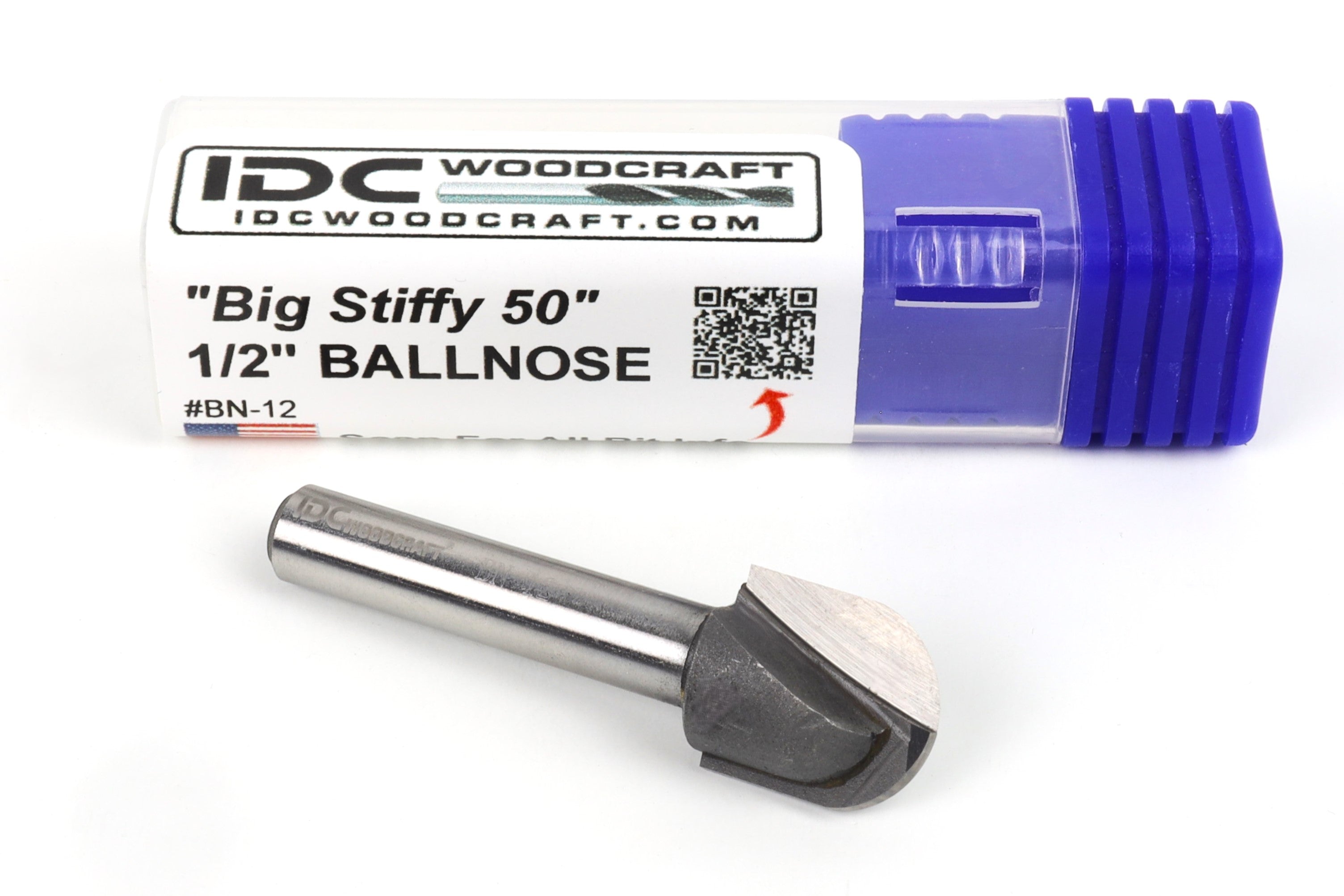 1/2" Ball Nose CNC Router Bit, Cutting Board Juice Groove Bit 1/4" Shank