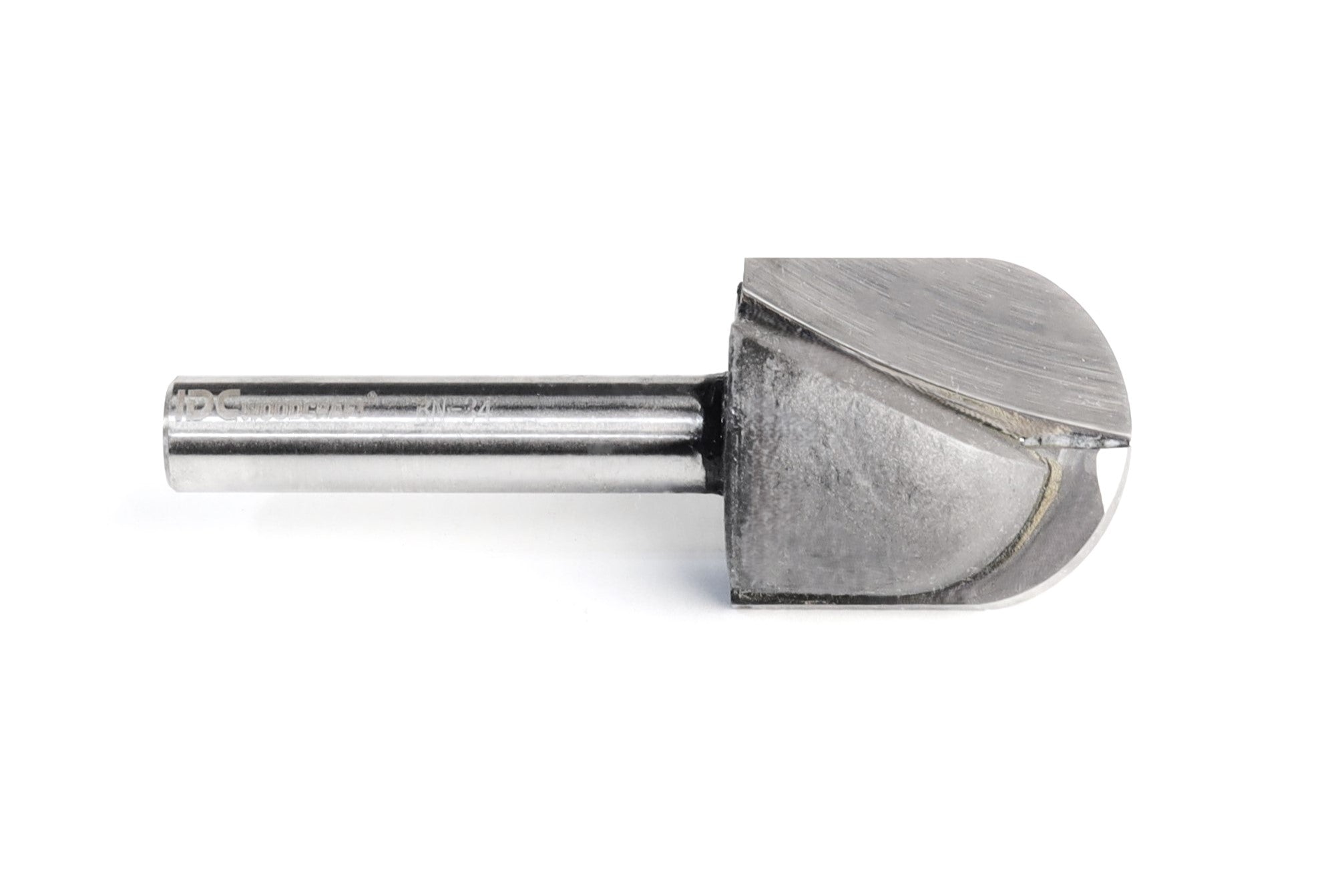 3/4" Ball Nose CNC Router Bit, Cutting Board Juice Groove Bit 1/4" Shank