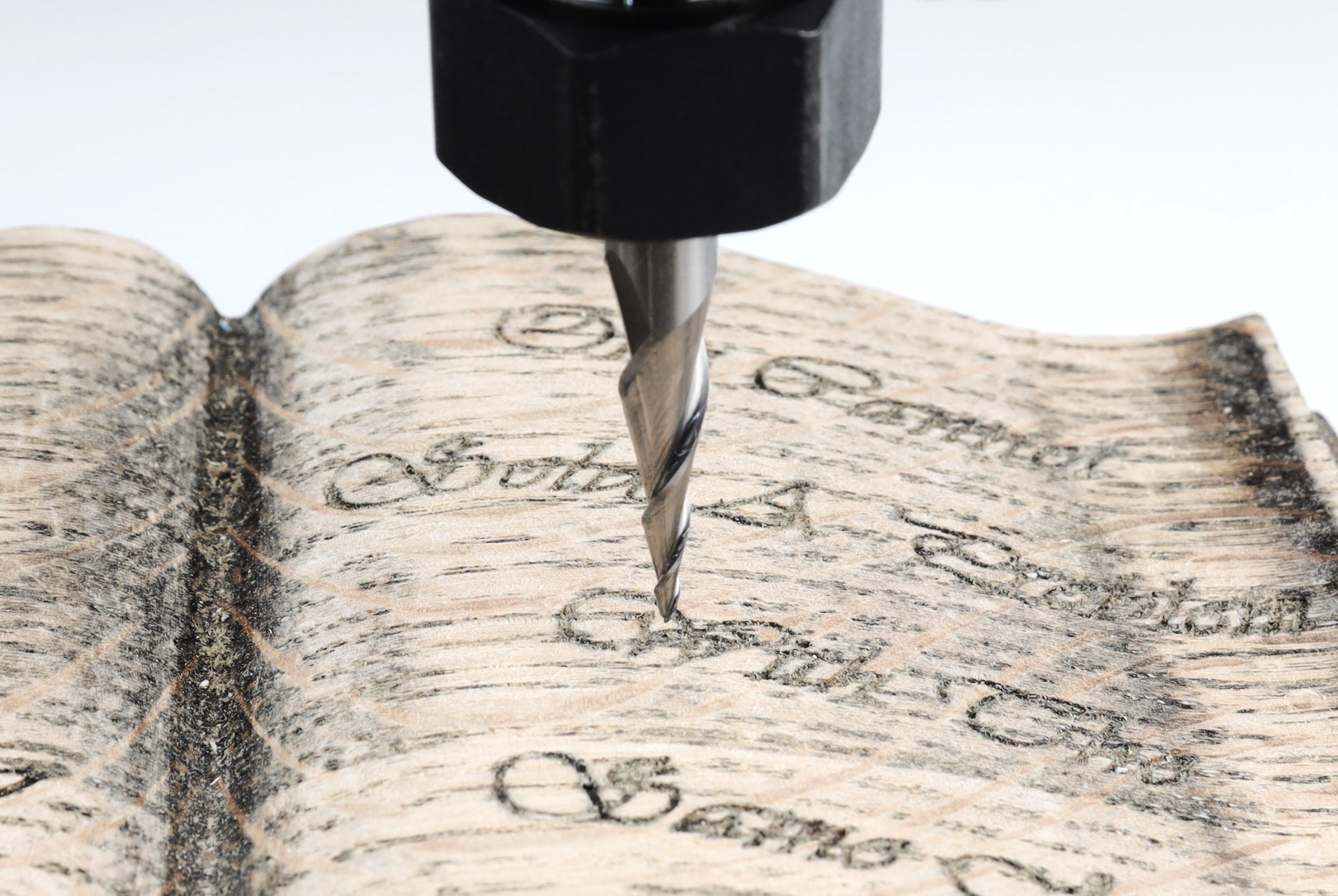 Ultra-Fine Detail Tapered Ball Nose Bit for CNC 3D Carving, 1/4" Shank