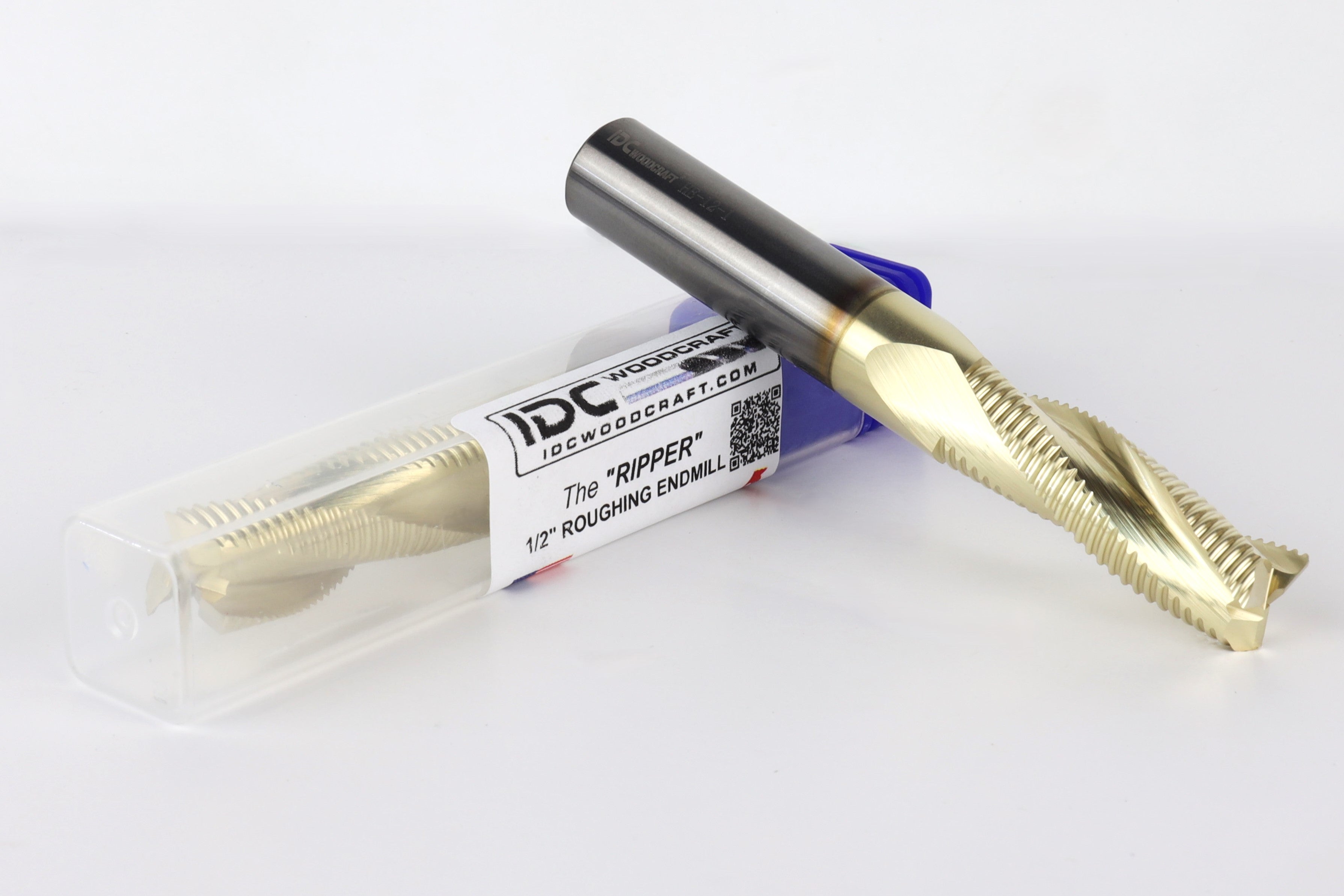 The "RIPPER" High-Performance Pro 1/2" Roughing Endmill, 1/2" Shank