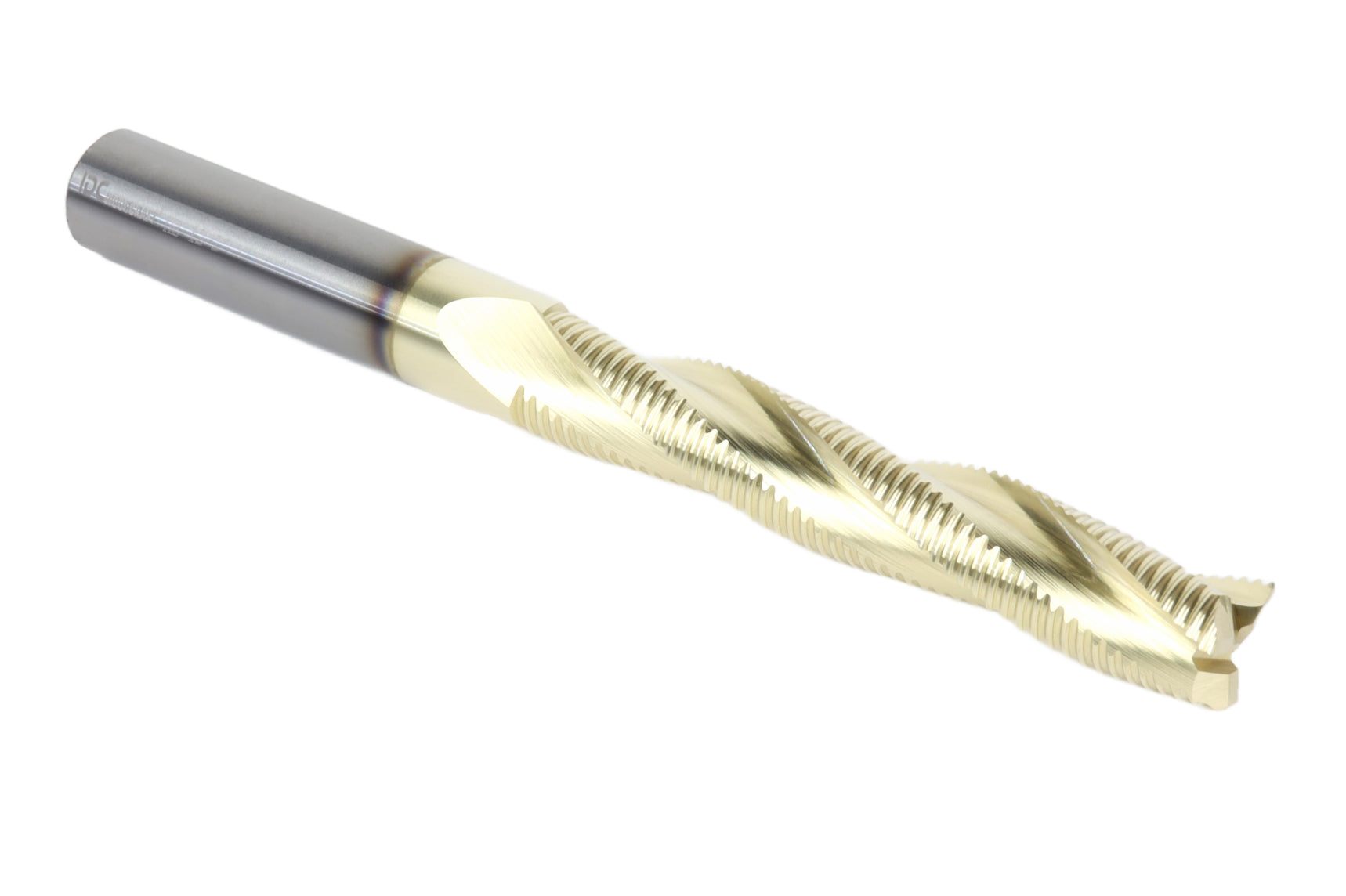 The "DEEP RIPPER" Long High-Performance  1/2" Roughing Endmill, 1" Shank