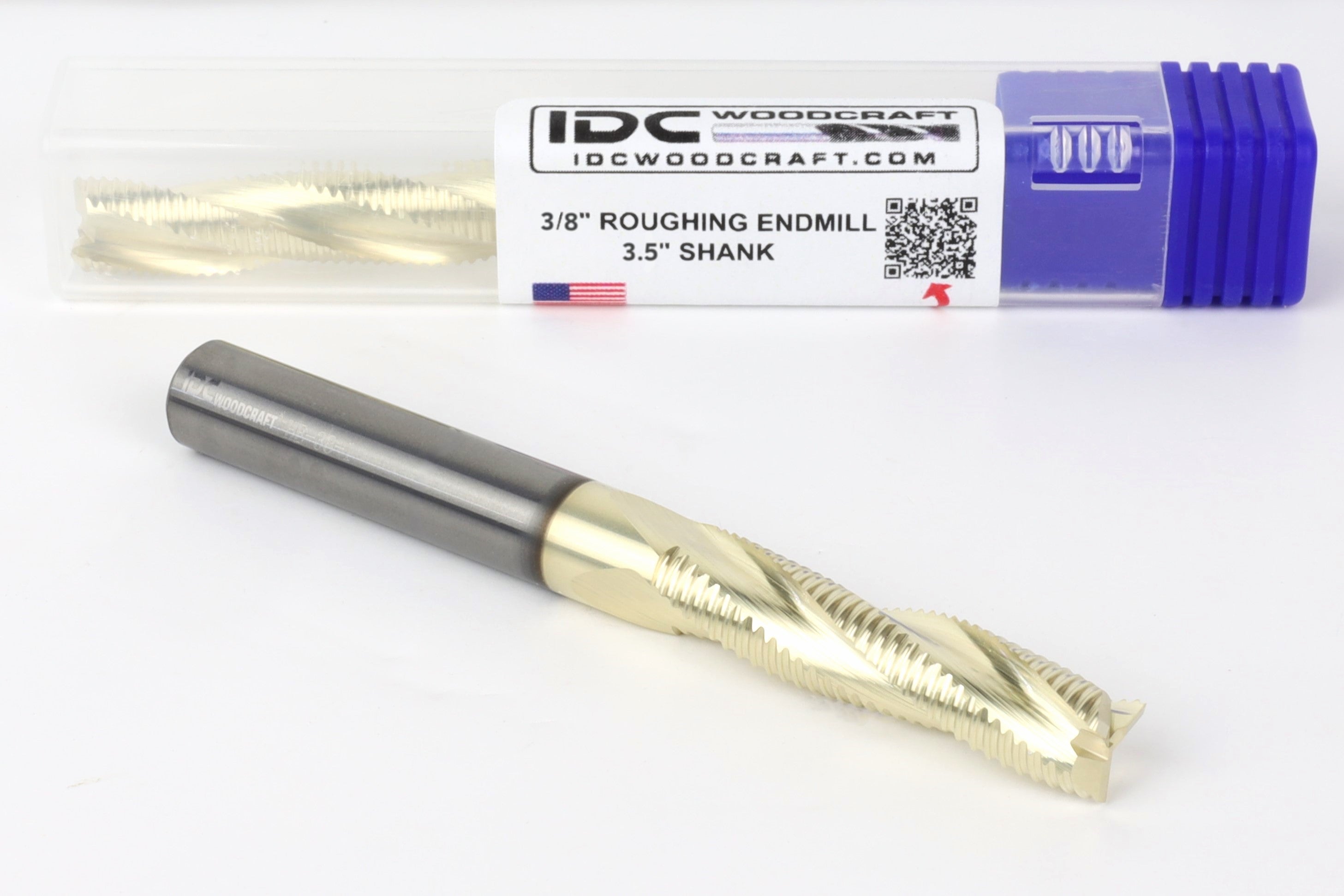 The "SLAYER" High-Performance Pro 3/8" Roughing Endmill, 3/8" Shank