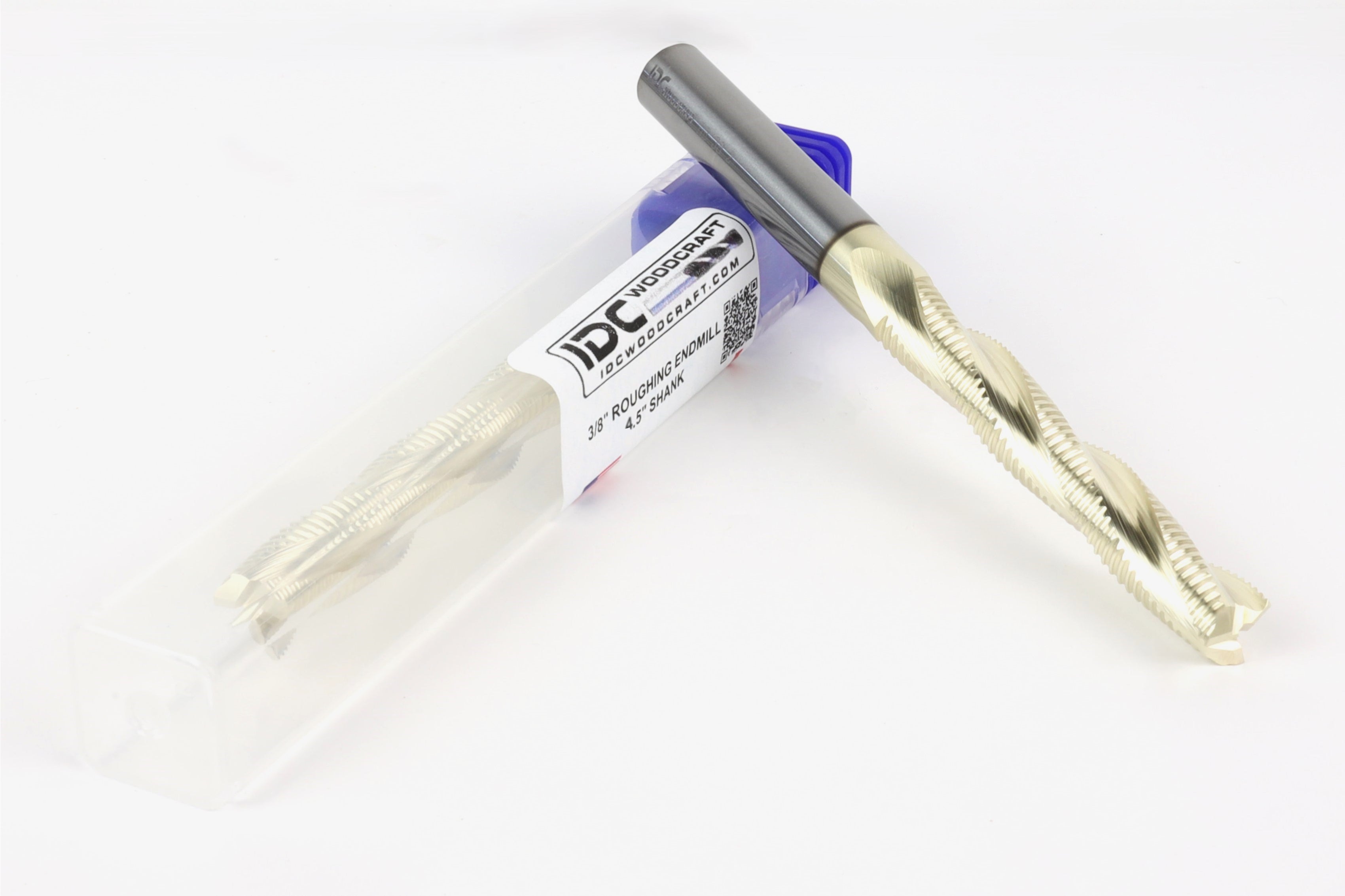 The "DEEP SLAYER" Long High-Performance 3/8" Roughing Endmill, 3/8" Shank