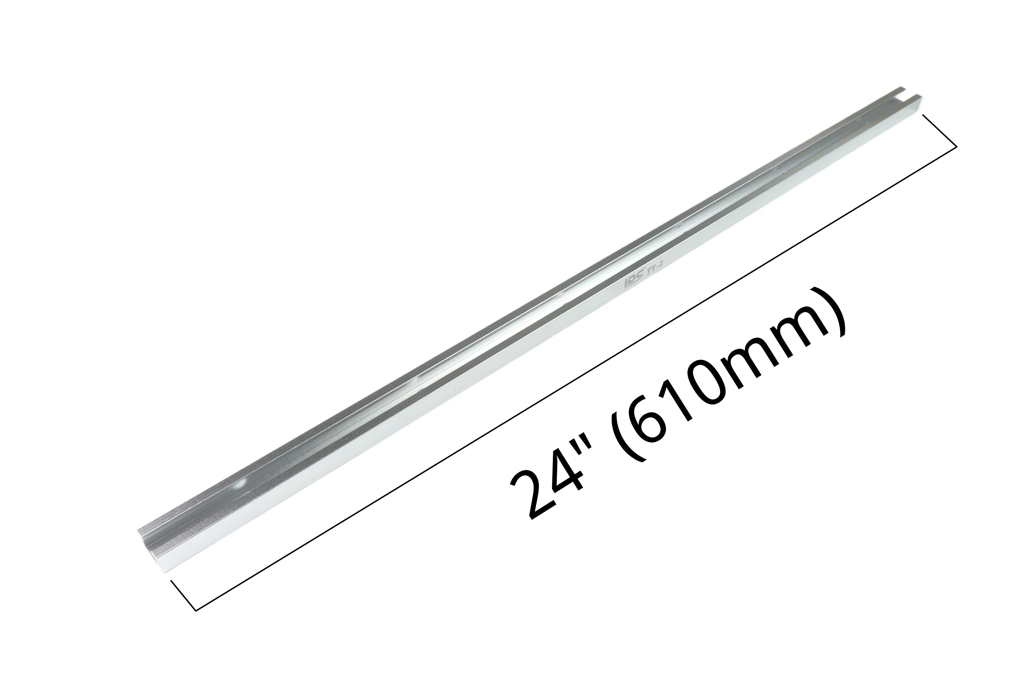 24" Universal T-Track for Woodworking & CNC Router Clamping