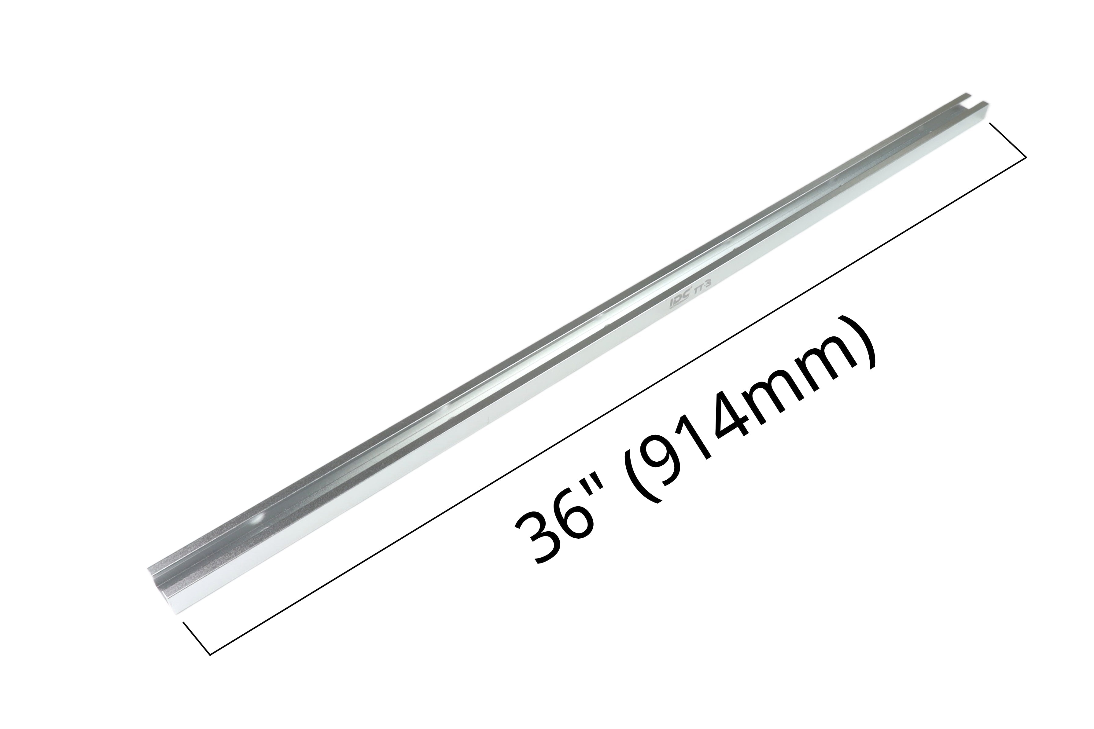 36" Universal T-Track for Woodworking & CNC Router Clamping