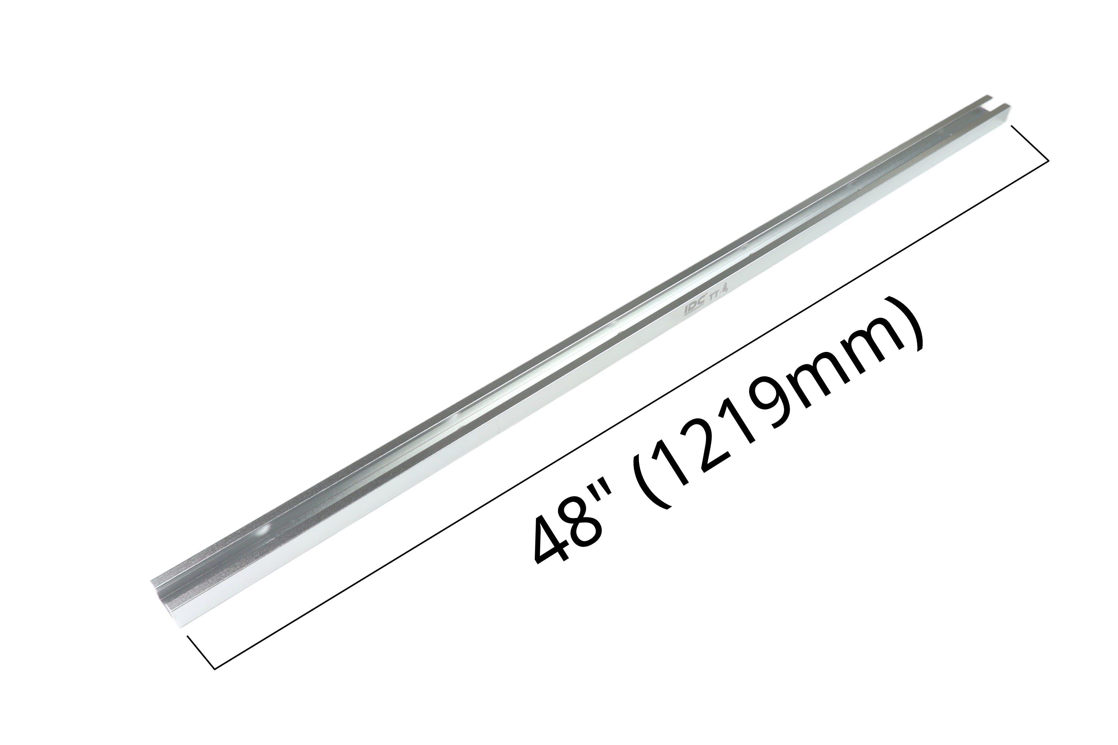 48" Universal T-Track for Woodworking & CNC Router Clamping