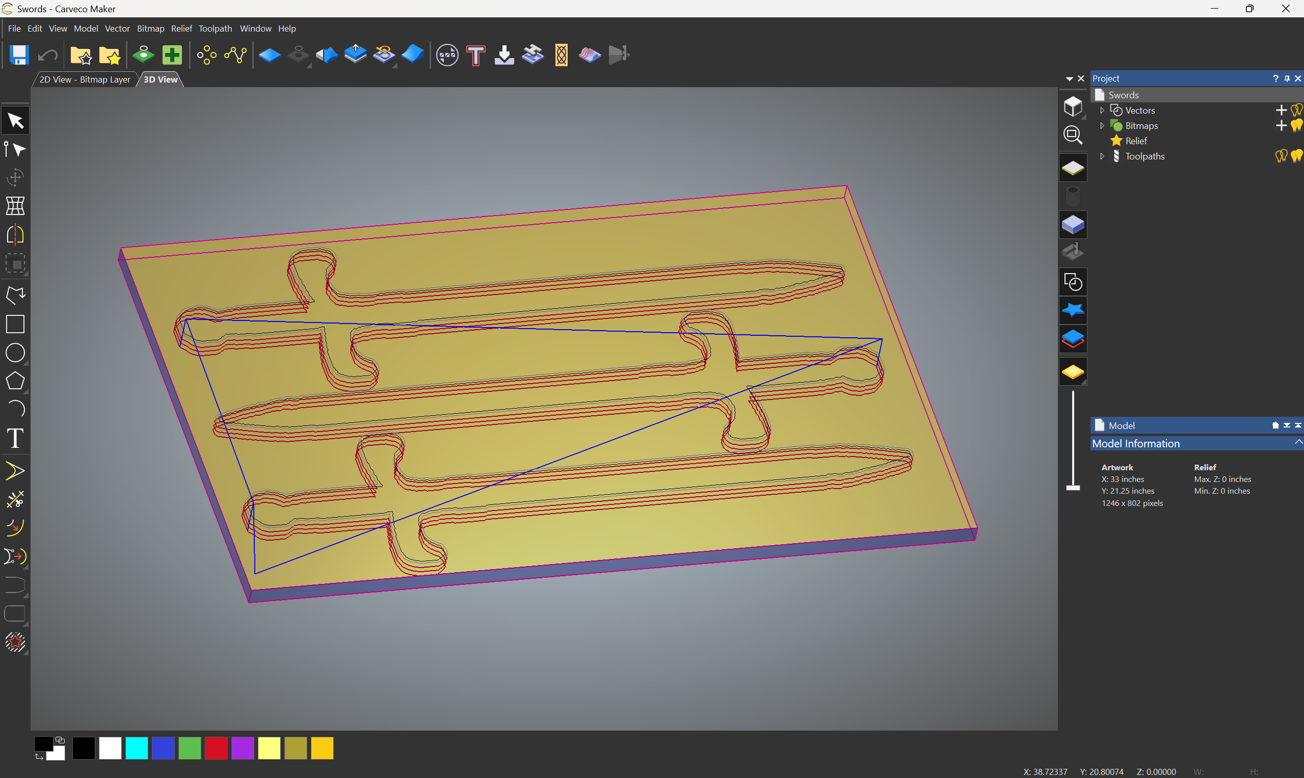 Plywood Swords - Carving Files