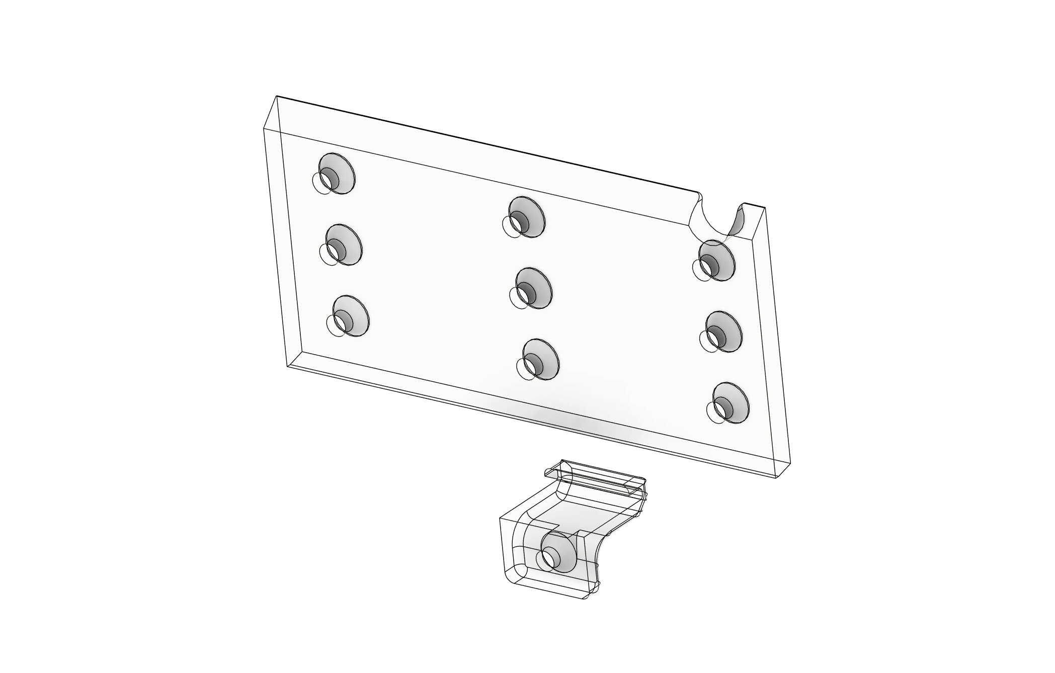 French Cleat Mounting System for Makers