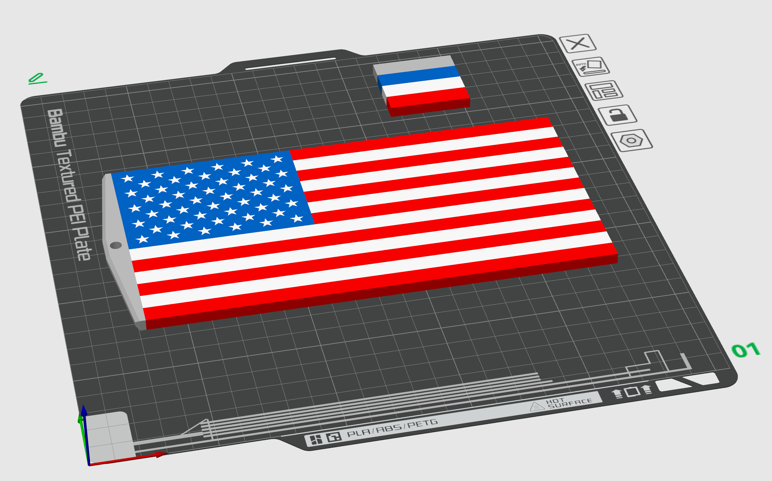 United States Flag Banner for Makers
