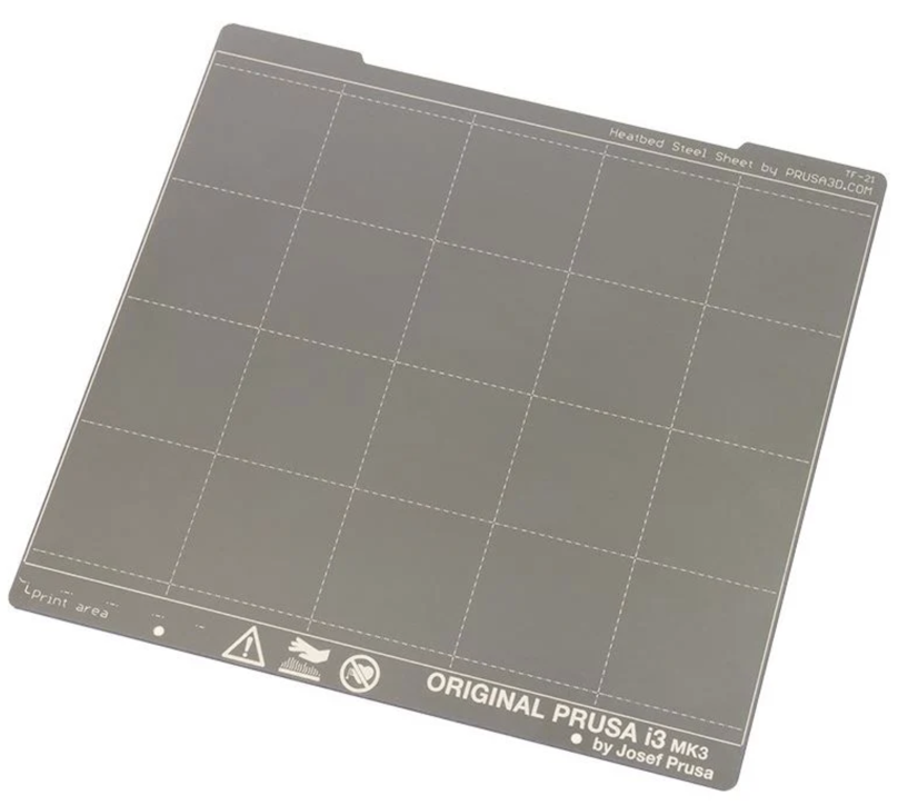 Original Prusa Spring Steel Sheet With Smooth Double-sided PEI [MK2.5, MK3/S/+, MK4]