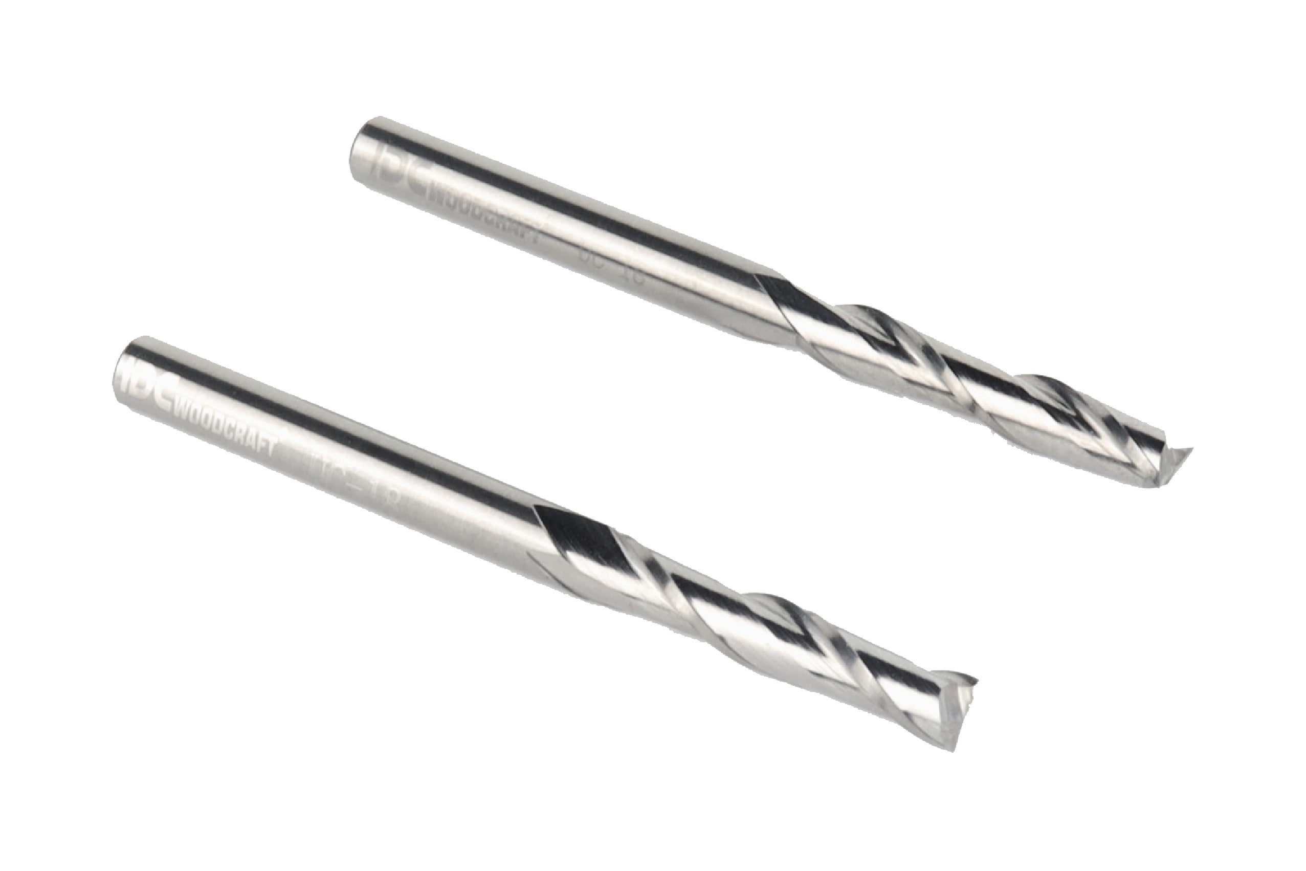 1/8" Up-Cut Endmill Bit (Drilling Capable) For CNC Routers (set of 2)