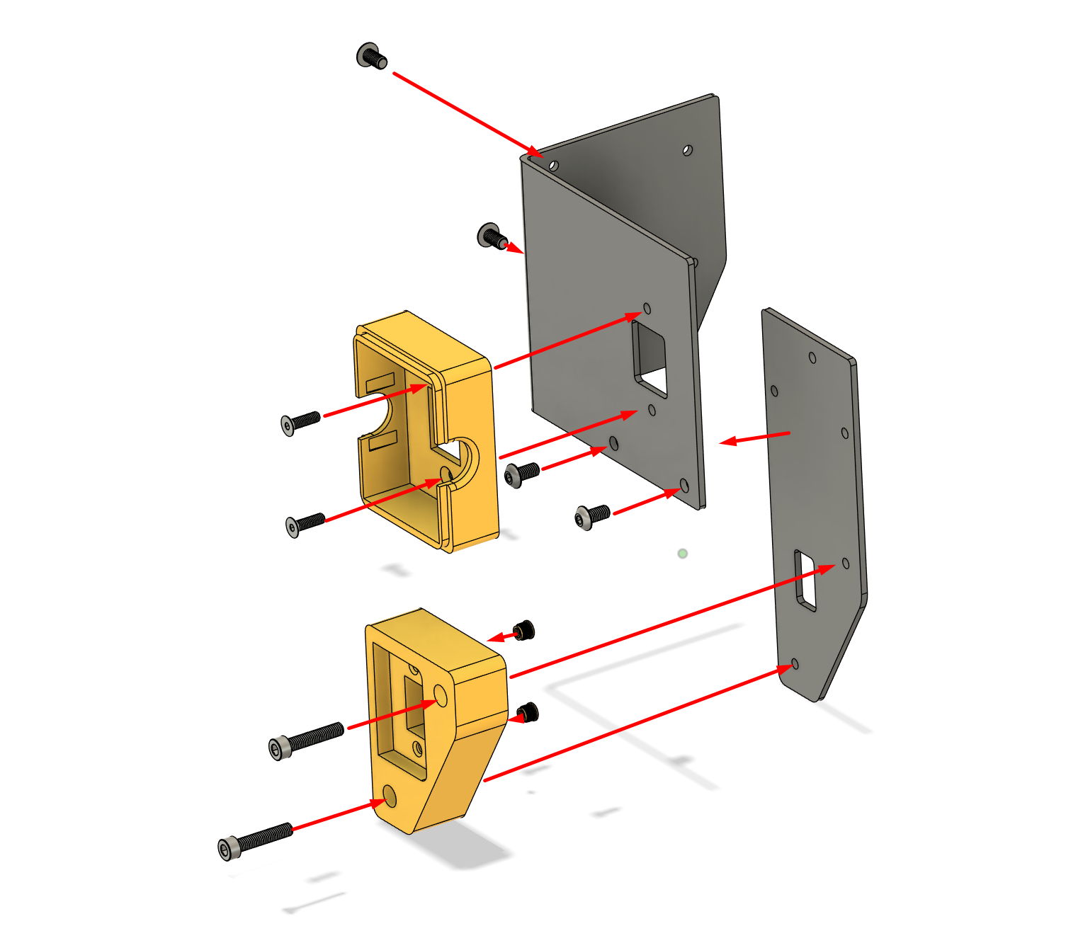 🧲 AltMill VFD Keypad & Manual Override Switch Mount Kit for Makers